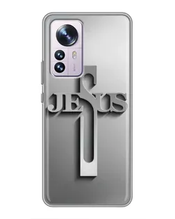 Чохол для Xiaomi 12 / 12X з картинкою «Металевий хрест Jesus» Чохол для Xiaomi 12 / 12X з картинкою «Металевий хрест Jesus»