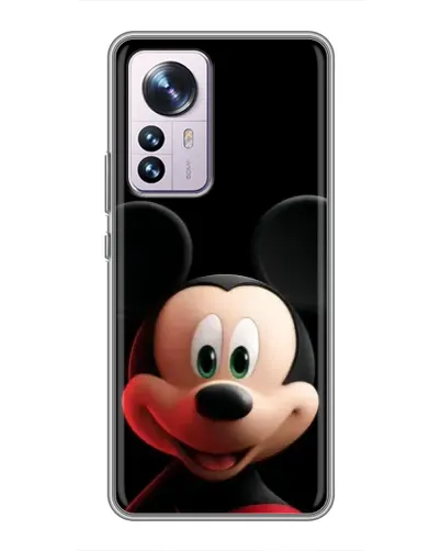Чехол для Xiaomi 12 / 12X с картинкой «Улыбающийся Микки Маус»