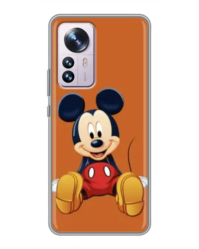 Чехол для Xiaomi 12 / 12X с картинкой «Микки отдыхает»