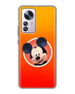Чехол для Xiaomi 12 / 12X с картинкой «Mickey в круге»