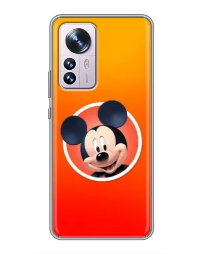 Чехол для Xiaomi 12 / 12X с картинкой «Mickey в круге»