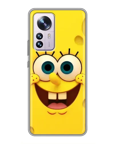 Чехол для Xiaomi 12 / 12X с картинкой «Губка Боб улыбка» Чехол для Xiaomi 12 / 12X с картинкой «Губка Боб улыбка»