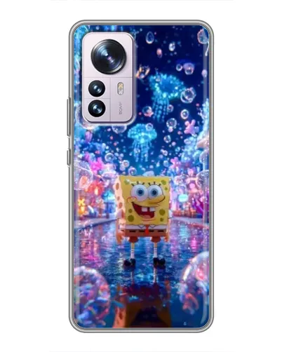 Чехол для Xiaomi 12 / 12X с картинкой «Неоновый океан» Чехол для Xiaomi 12 / 12X с картинкой «Неоновый океан»
