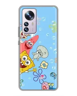 Чехол для Xiaomi 12 / 12X с картинкой «Веселые пузырьки»