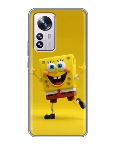 Чехол для Xiaomi 12 / 12X с картинкой «Позитивный Губка Боб» Чехол для Xiaomi 12 / 12X с картинкой «Позитивный Губка Боб»