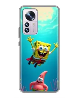 Чохол для Xiaomi 12 / 12X з картинкою «Спанч Боб під водою» Чохол для Xiaomi 12 / 12X з картинкою «Спанч Боб під водою»