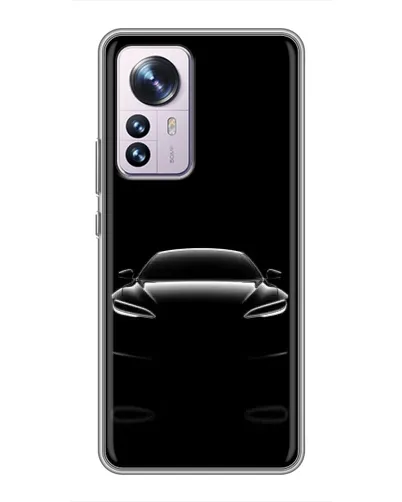 Чехол для Xiaomi 12 / 12X с картинкой «Силуэт Tesla Night» Чехол для Xiaomi 12 / 12X с картинкой «Силуэт Tesla Night»