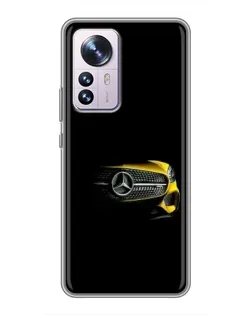 Чехол для Xiaomi 12 / 12X с картинкой «Mercedes — ретро стиль»