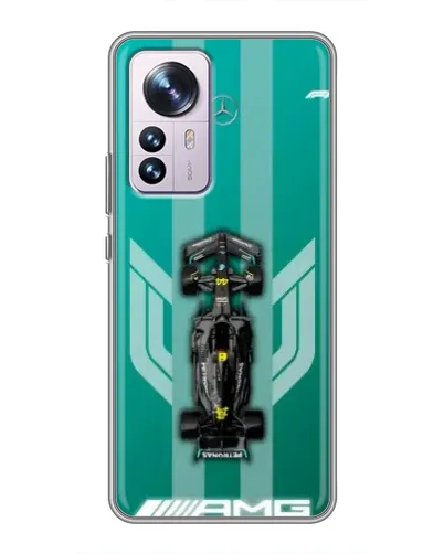 Чехол для Xiaomi 12 / 12X с картинкой «Mercedes AMG Petronas»