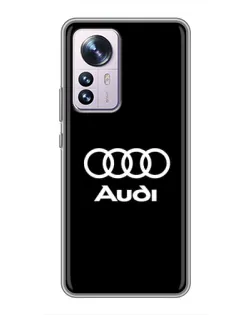 Чехол для Xiaomi 12 / 12X с картинкой «Классическое лого Audi»