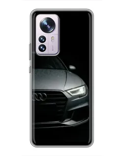 Чехол для Xiaomi 12 / 12X с картинкой «Audi — детализация кузова»