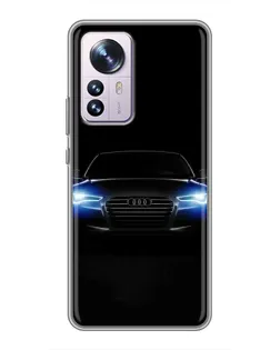 Чехол для Xiaomi 12 / 12X с картинкой «Audi в неоне» Чехол для Xiaomi 12 / 12X с картинкой «Audi в неоне»