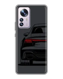 Чехол для Xiaomi 12 / 12X с картинкой «Задняя часть Audi — арт» Чехол для Xiaomi 12 / 12X с картинкой «Задняя часть Audi — арт»