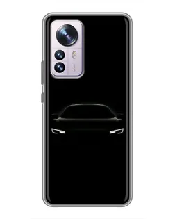Чехол для Xiaomi 12 / 12X с картинкой «Взгляд Audi в темноте» Чехол для Xiaomi 12 / 12X с картинкой «Взгляд Audi в темноте»