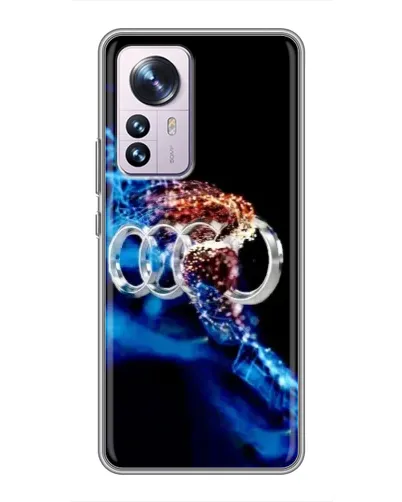 Чехол для Xiaomi 12 / 12X с картинкой «Энергия лого Audi»