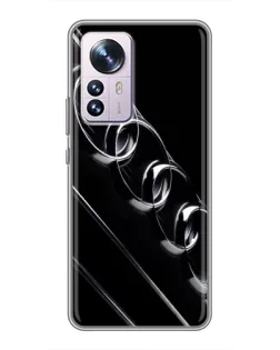 Чехол для Xiaomi 12 / 12X с картинкой «Audi — абстрактные кольца» Чехол для Xiaomi 12 / 12X с картинкой «Audi — абстрактные кольца»