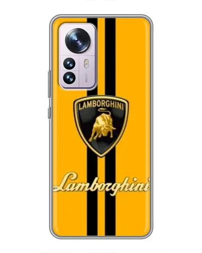 Чехол для Xiaomi 12 / 12X с картинкой «Lamborghini Stripe желтый» Чехол для Xiaomi 12 / 12X с картинкой «Lamborghini Stripe желтый»