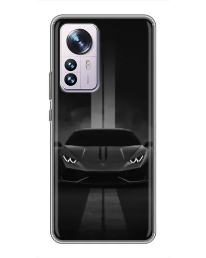 Чехол для Xiaomi 12 / 12X с картинкой «Lamborghini симметрия дорог» Чехол для Xiaomi 12 / 12X с картинкой «Lamborghini симметрия дорог»