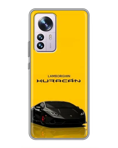 Чехол для Xiaomi 12 / 12X с картинкой «Lamborghini Huracan черный» Чехол для Xiaomi 12 / 12X с картинкой «Lamborghini Huracan черный»