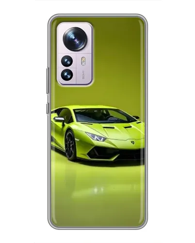 Чехол для Xiaomi 12 / 12X с картинкой «Салатовый Lamborghini Huracan» Чехол для Xiaomi 12 / 12X с картинкой «Салатовый Lamborghini Huracan»