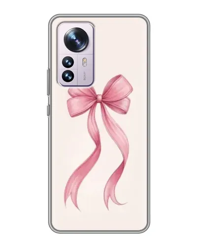 Чехол для Xiaomi 12 / 12X с картинкой «Розовый бант»