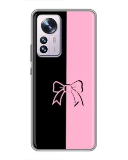 Чехол для Xiaomi 12 / 12X с картинкой «Половинки банта»