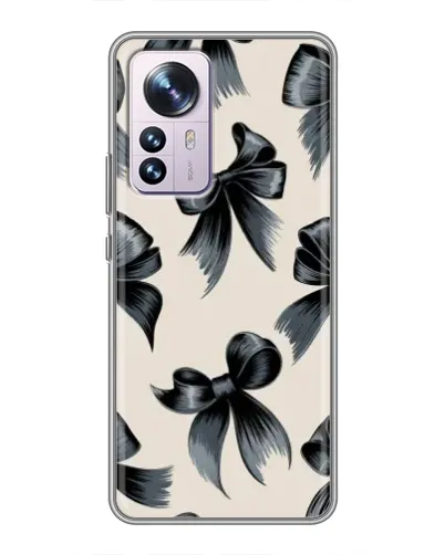 Чехол для Xiaomi 12 / 12X с картинкой «Банты Coquette»