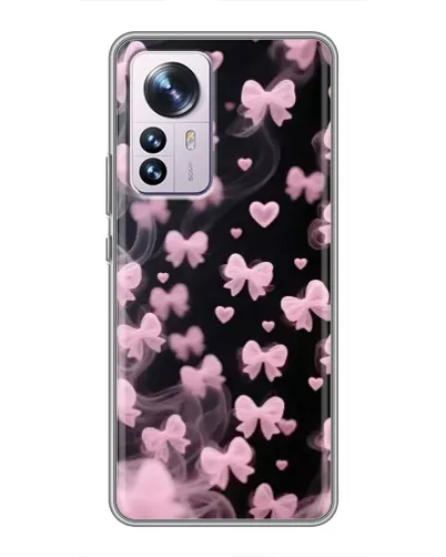 Чехол для Xiaomi 12 / 12X с картинкой «Неоновое кружево»