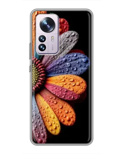 Чехол для Xiaomi 12 / 12X с картинкой «Радужный цветок» Чехол для Xiaomi 12 / 12X с картинкой «Радужный цветок»