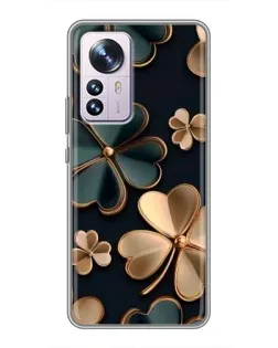 Чехол для Xiaomi 12 / 12X с картинкой «Клевер в золоте» Чехол для Xiaomi 12 / 12X с картинкой «Клевер в золоте»
