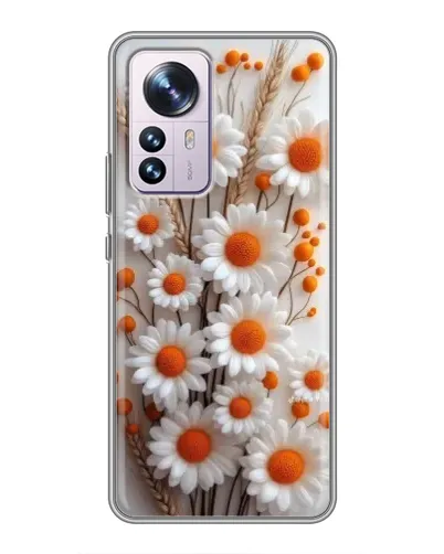 Чехол для Xiaomi 12 / 12X с картинкой «Белые сухоцветы» Чехол для Xiaomi 12 / 12X с картинкой «Белые сухоцветы»