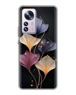 Чехол для Xiaomi 12 / 12X с картинкой «Лиловые цветы грации» Чехол для Xiaomi 12 / 12X с картинкой «Лиловые цветы грации»