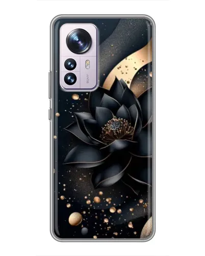 Чехол для Xiaomi 12 / 12X с картинкой «Черный лотос» Чехол для Xiaomi 12 / 12X с картинкой «Черный лотос»