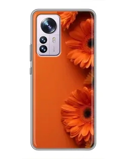 Чехол для Xiaomi 12 / 12X с картинкой «Оранжевые герберы» Чехол для Xiaomi 12 / 12X с картинкой «Оранжевые герберы»