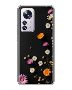 Чехол для Xiaomi 12 / 12X с картинкой «Цветочная композиция» Чехол для Xiaomi 12 / 12X с картинкой «Цветочная композиция»