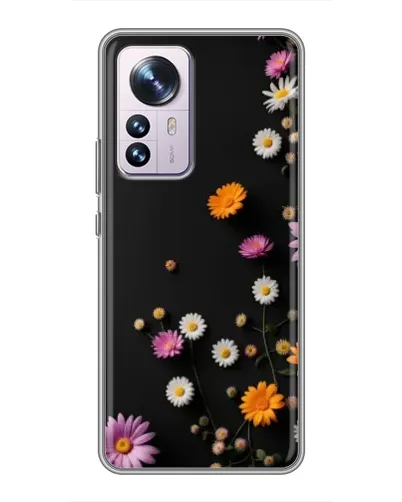 Чехол для Xiaomi 12 / 12X с картинкой «Цветочная композиция» Чехол для Xiaomi 12 / 12X с картинкой «Цветочная композиция»