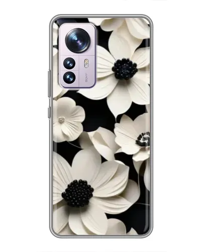 Чехол для Xiaomi 12 / 12X с картинкой «Объемные белые цветы» Чехол для Xiaomi 12 / 12X с картинкой «Объемные белые цветы»