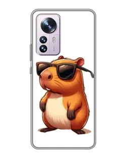 Чохол для Xiaomi 12 / 12X з картинкою «Капібара в окулярах»