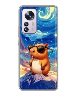 Чохол для Xiaomi 12 / 12X з картинкою «Капібара Ван Гога»