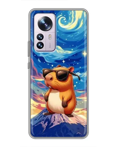 Чехол для Xiaomi 12 / 12X с картинкой «Капибара Ван Гога»