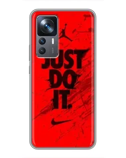 Чехол для Xiaomi 12T Pro с картинкой «Nike Just Do It»