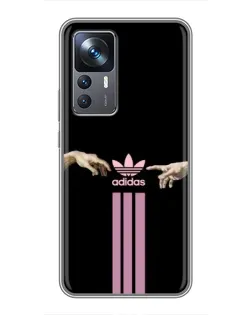 Чехол для Xiaomi 12T Pro с картинкой «Adidas Hands»