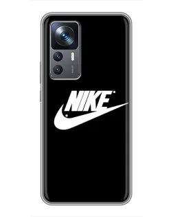 Чохол для Xiaomi 12T Pro з картинкою «Мазки фарби Nike»