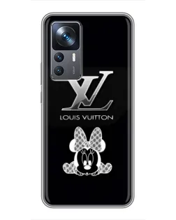 Чехол для Xiaomi 12T Pro с картинкой «LV и Минни Маус»
