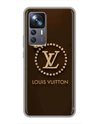 Чехол для Xiaomi 12T Pro с картинкой «LV — золотая печать»