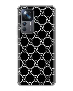 Чохол для Xiaomi 12T Pro з картинкою «Gucci — сітчастий паттерн»