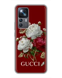 Чехол для Xiaomi 12T Pro с картинкой «Gucci —  сад»