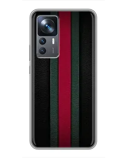 Чехол для Xiaomi 12T Pro с картинкой «Gucci — неоновая линия»