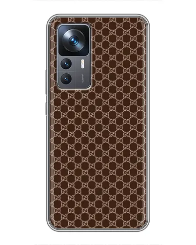 Чохол для Xiaomi 12T Pro з картинкою «Gucci — шоколадна сітка» Чохол для Xiaomi 12T Pro з картинкою «Gucci — шоколадна сітка»