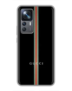 Чохол для Xiaomi 12T Pro з картинкою «Gucci — строга лінія»